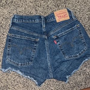 501 Levi Denim shorts